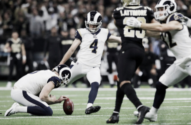 MVP Rams - Saints:&nbsp;Greg Zuerlein tuvo pierna de sobra