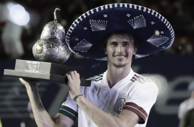 Zverev se corona en Acapulco