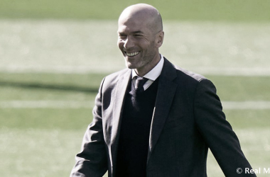 Zidane: “Lo que
ha hecho hoy Benzema con sus compañeros es espectacular”