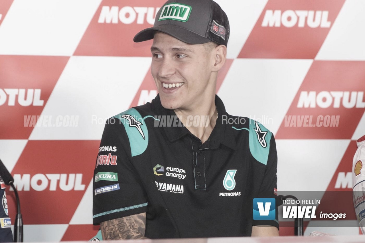 Fabio Quartararo: "Me han quitado un peso de encima" Fabio Quartararo: "Me han quitado un peso de encima"
