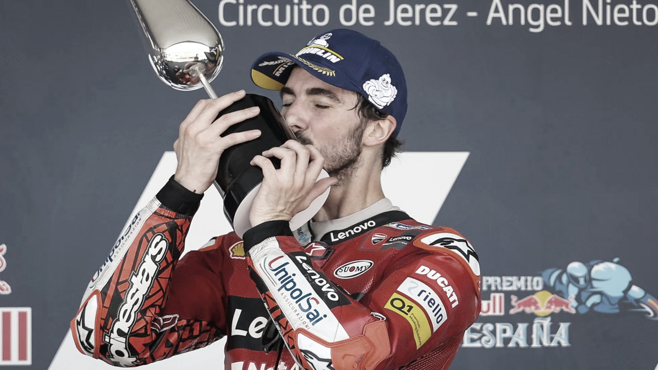  Bagnaia victorioso en Jerez y nuevo líder del mundial de MotoGP