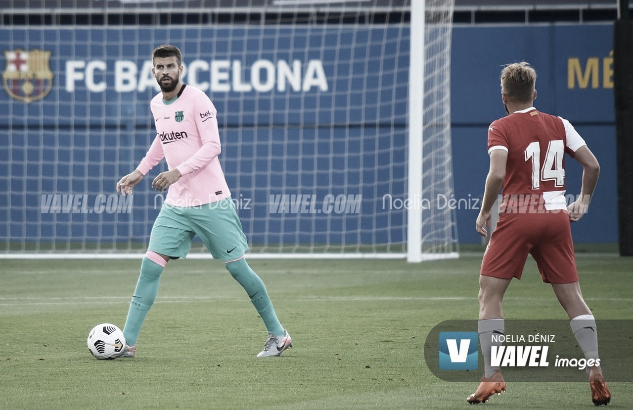 Piqué: "Veo a Messi feliz" Piqué: "Veo a Messi feliz"