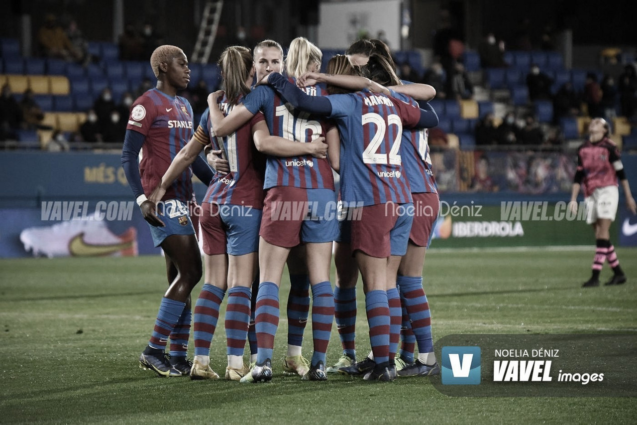 FCB femení 5-0 Sporting de Huelva: Las azulgranas vencen en un plácido duelo