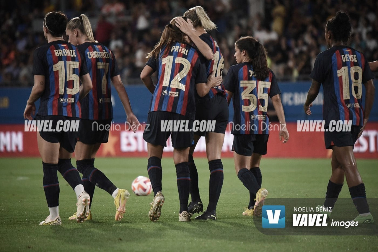 El FCB Femeni golea y divierte en el Trofeo Joan Gamper