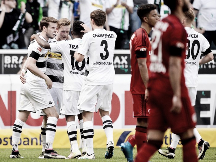 Borussia Mönchengladbach 2-1 Bayer Leverkusen: Foals force through weakened Werkself