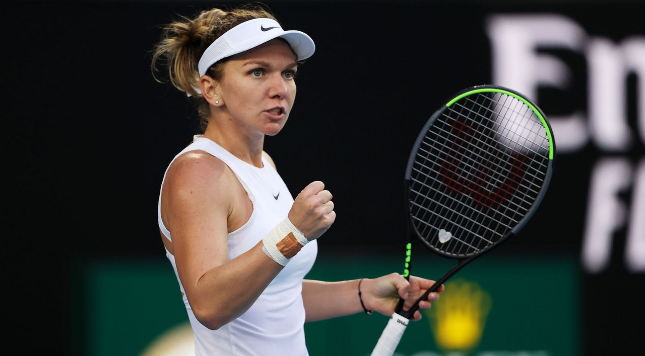 2020 Australian Open: Simona Halep sees off Jennifer Brady to advance to second round