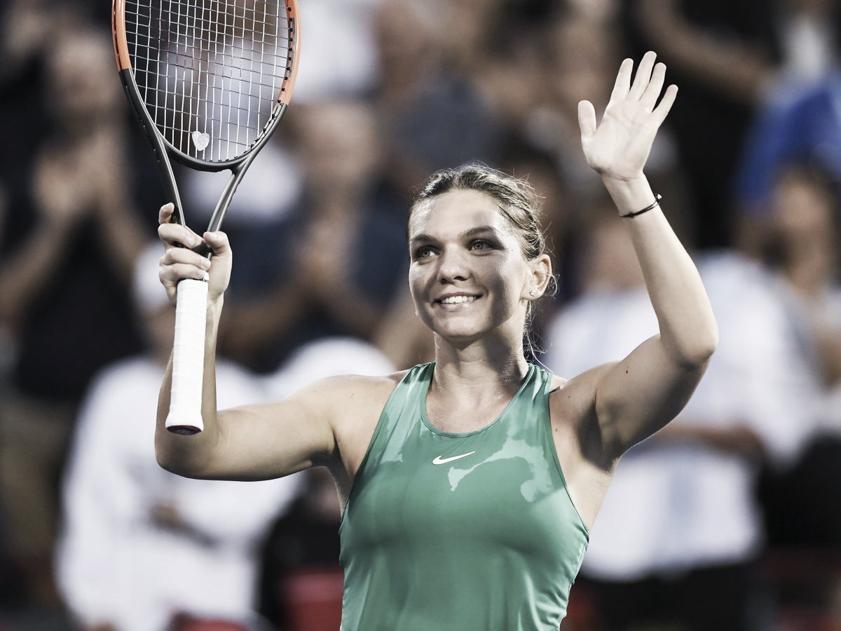 Inspirada, Halep supera Garcia e alcança as semifinais em Montreal Inspirada, Halep supera Garcia e alcança as semifinais em Montreal
