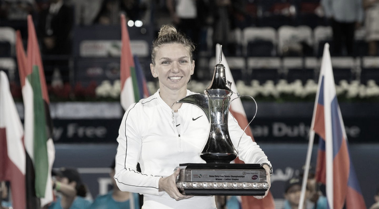 Halep derrota Rybakina em final equilibrada em Dubai e conquista 20º título na carreira