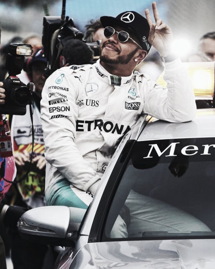 Hamilton: "No me he convertido en tricampeón por suerte"