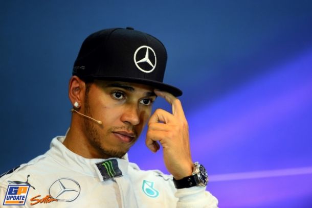 Lewis Hamilton: “El freno izquierdo no funcionó por alguna razón”