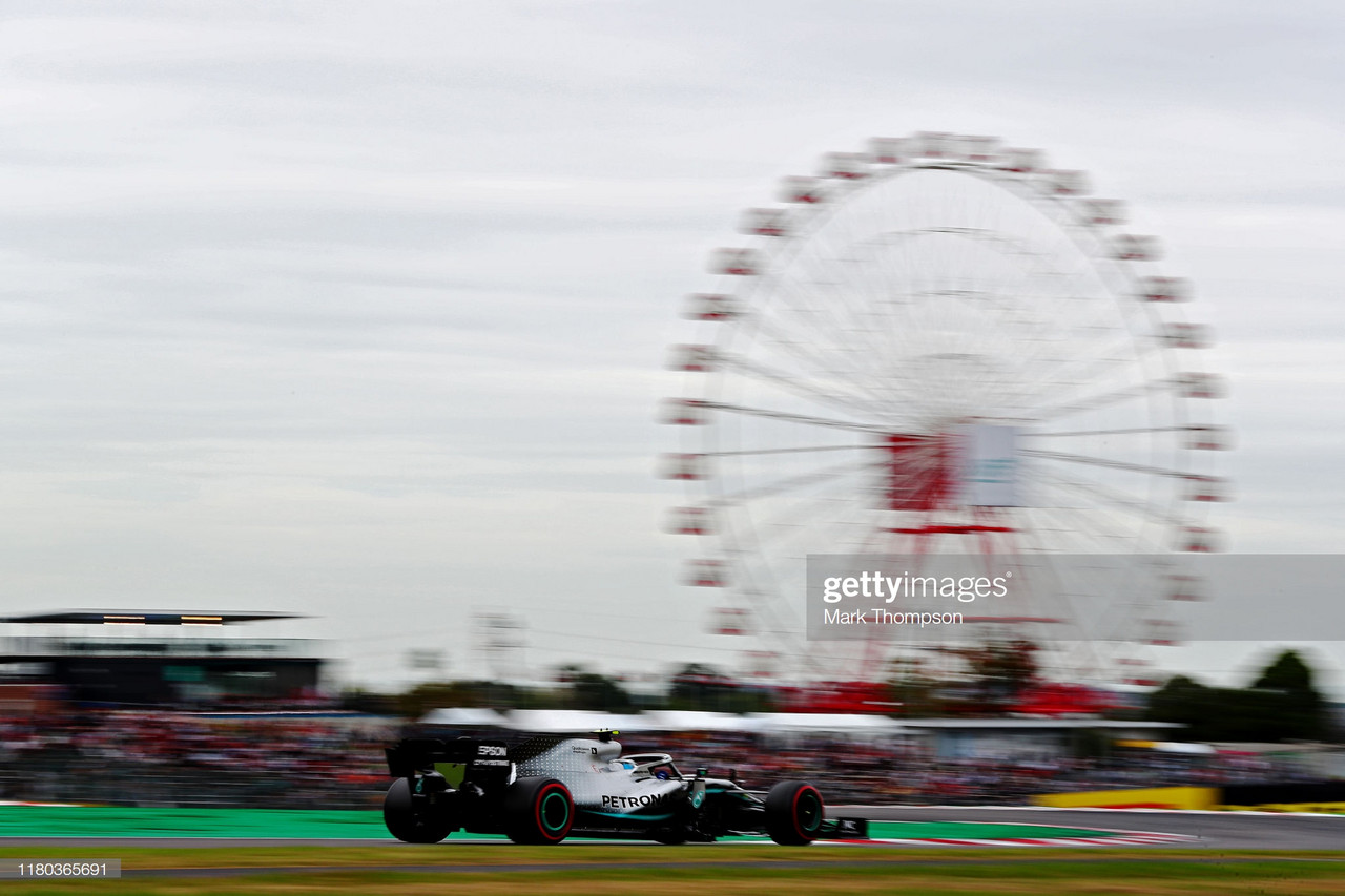 Bottas tops times yet again as Vettel slips down the order in FP2