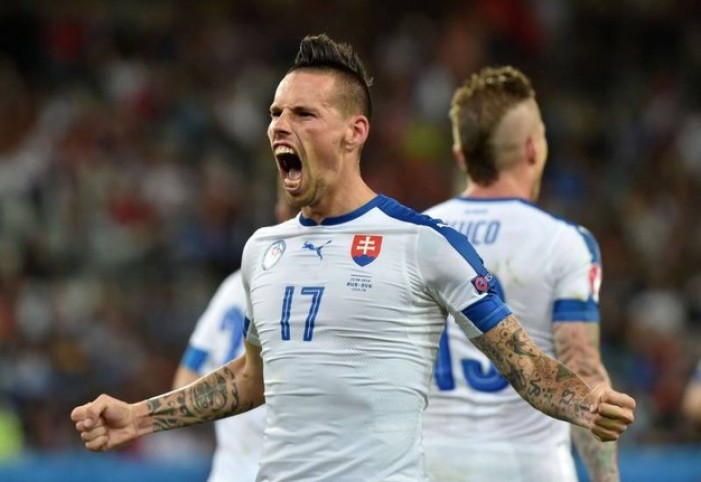 Hamsik, ruggito Europeo