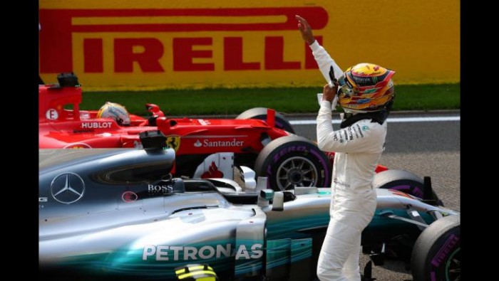 F1, Gp del Belgio - Hamilton trionfa, Vettel lo intimorisce: le dichiarazioni del podio