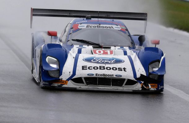 United SportsCar: Joey Hand Fastest In Soaked Practice 2