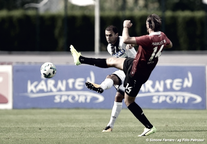 Udinese - Contro l'Hannover le gambe sono ancora imballate, è pareggio anche con i tedeschi (1-1)