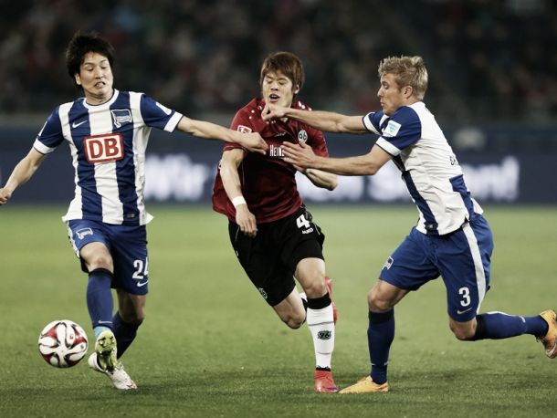 Hannover 96 - Hertha Berlin: Stocker strike cancels out Schulz
