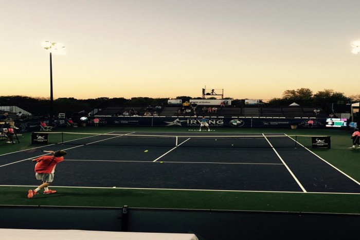 Irving Tennis Classic: Andrey Rublev Wins Wild Nightcap Over Ryan Harrison