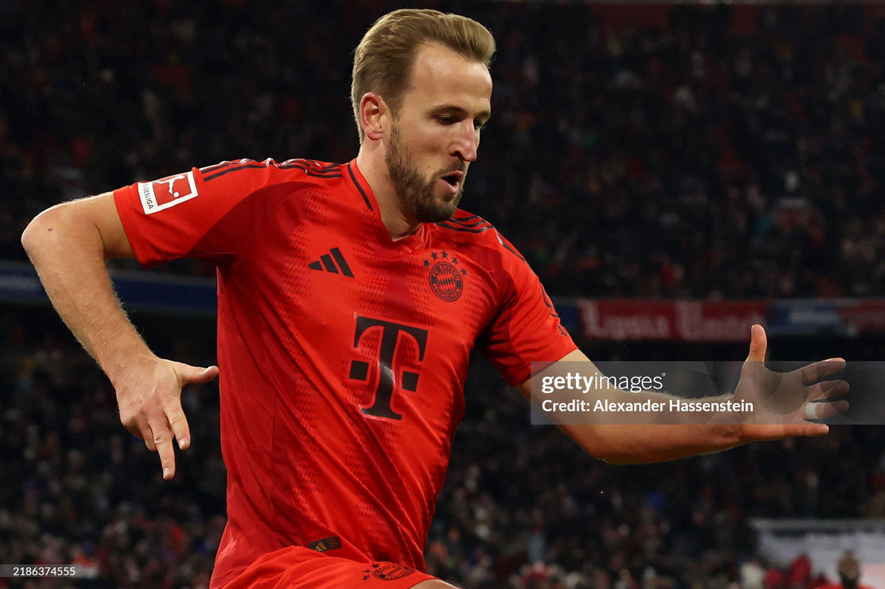 Harry Kane celebrating a goal