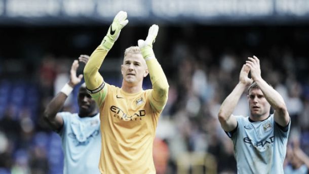 Hart congratulates new champions Chelsea in post-match interview