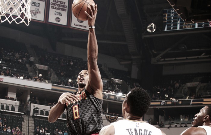 Los Hawks atienden a domicilio a Pacers Los Hawks atienden a domicilio a Pacers