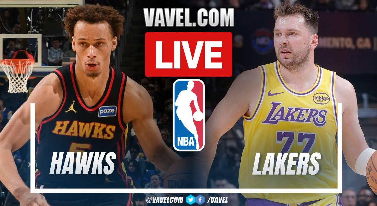 Atlanta Hawks vs Los Angeles Lakers LIVE Score Updates in NBA