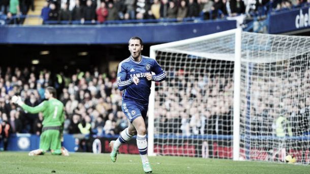 Chelsea 3-0 Newcastle: Hat-trick hero Hazard fires Chelsea into pole position