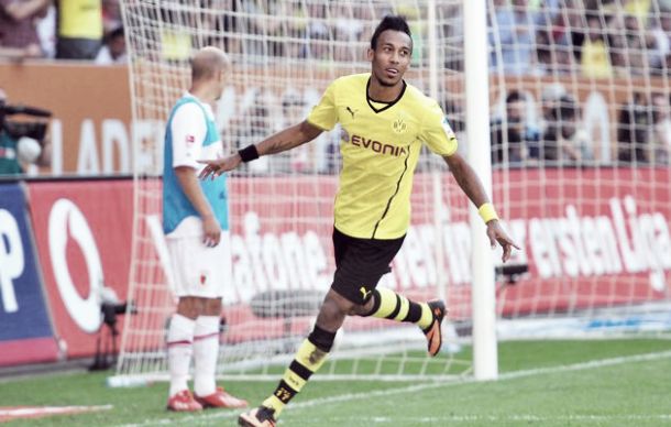 Aubameyang at the double as brave Braunschweig are put to the sword