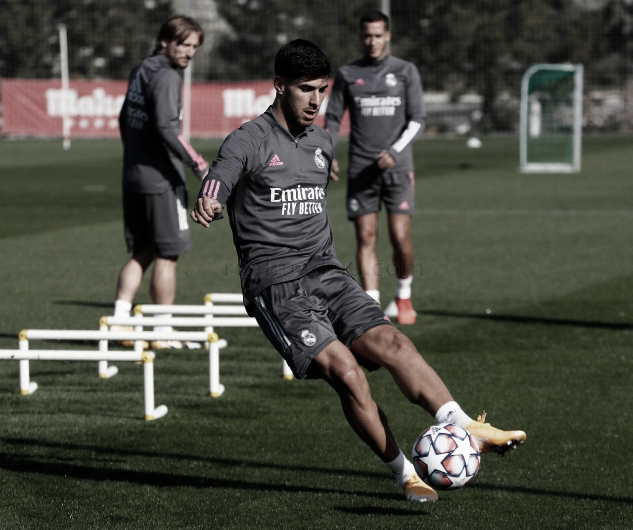 El Real Madrid se prepara para la Champions El Real Madrid se prepara para la Champions