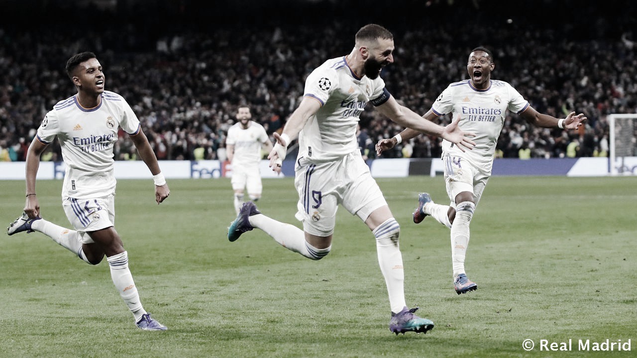 Com show de Benzema, Real Madrid elimina PSG e vai às quartas da Champions