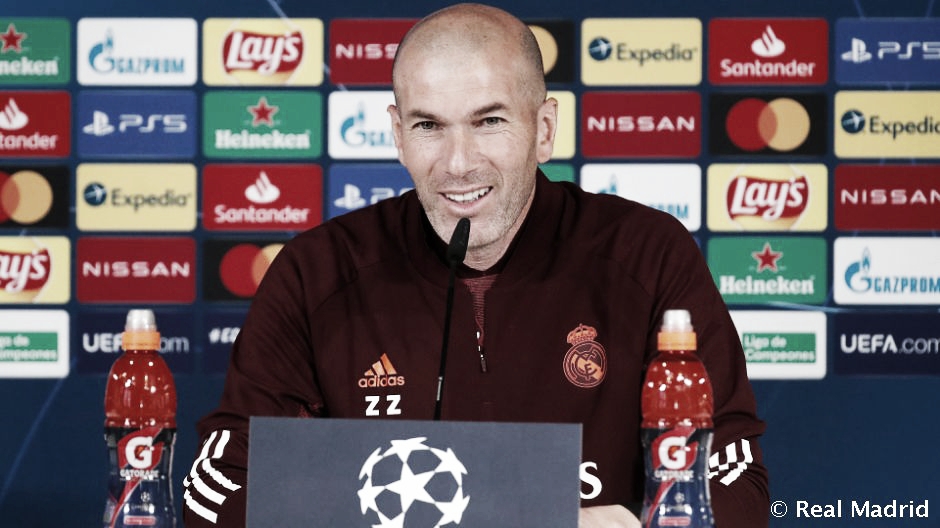 Zidane: “El partido contra el Liverpool es el más importante
del año”