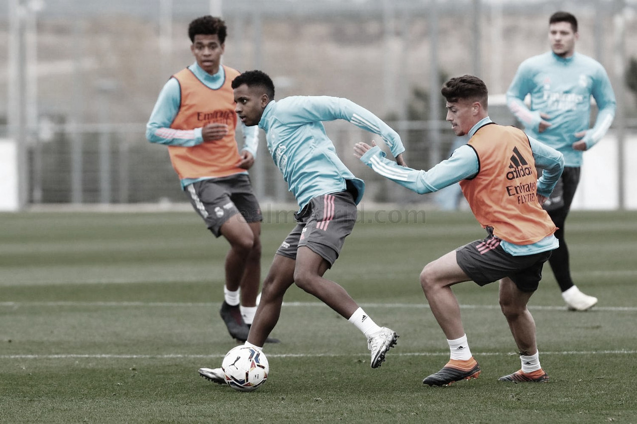 El Madrid se prepara para enfrentarse al Eibar El Madrid se prepara para enfrentarse al Eibar