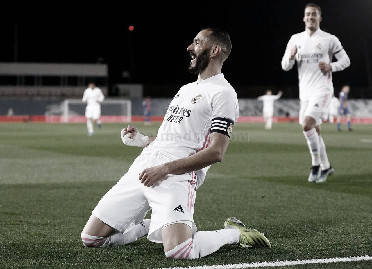 Benzema salda su cuenta con el Clásico Benzema salda su cuenta con el Clásico
