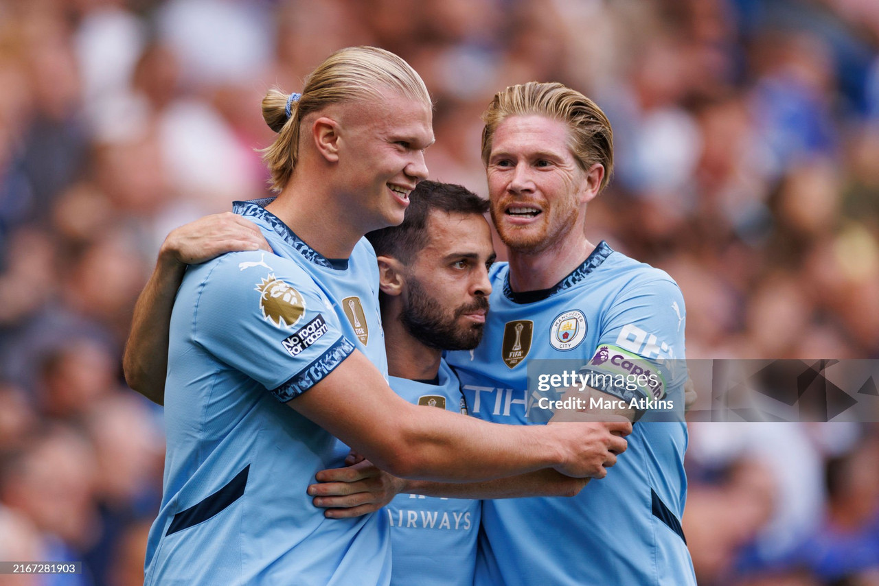 Chelsea 0 2 Manchester City Pep Guardiola Kicks Off Premier League