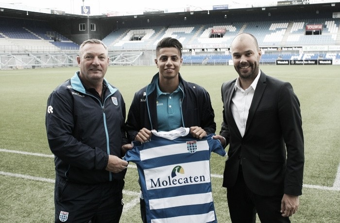 Zwolle confirma empréstimo de jovem meia marroquino Mastour junto ao Milan