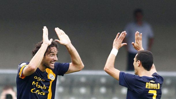Dos asistencias de Rómulo devuelven al Hellas Verona a puestos europeos