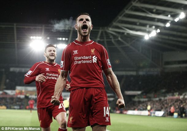 Jordan Henderson hails systematic change for the reason behind Liverpool's win at Swansea