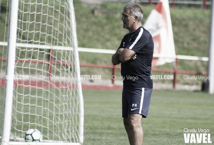 Paco Herrera: "Estoy encantado con la plantilla que tenemos" Paco Herrera: "Estoy encantado con la plantilla que tenemos"