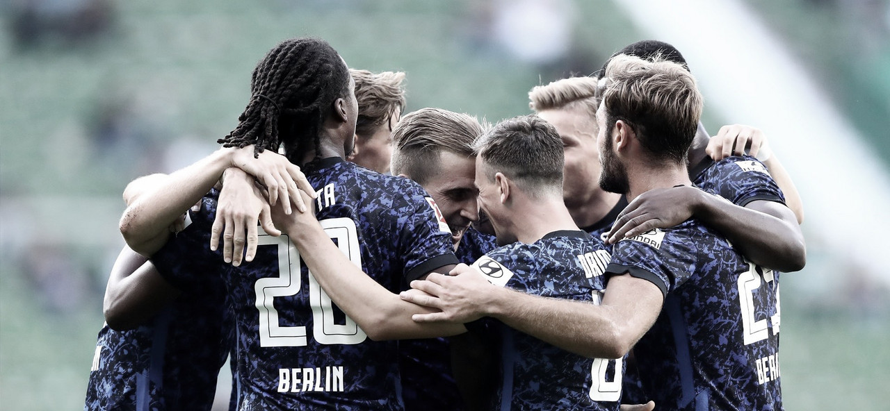 Com grande atuação de Matheus Cunha, Hertha Berlin goleia Werder Bremen fora de casa Com grande atuação de Matheus Cunha, Hertha Berlin goleia Werder Bremen fora de casa
