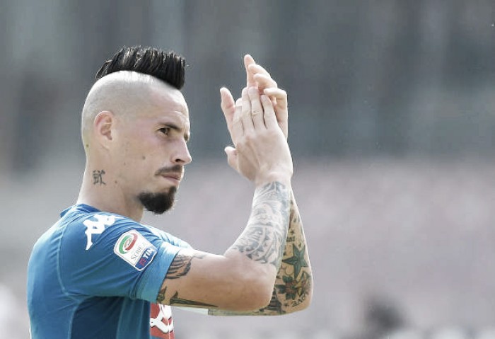 Hamsík enaltece futebol do Napoli: "Melhor equipe que já joguei"