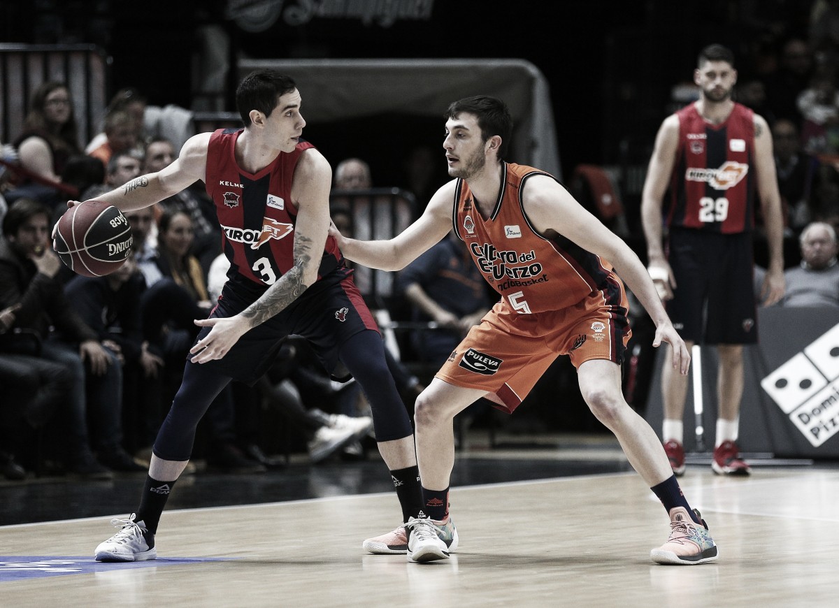 Valencia Basket logra remontar y pone fin a la racha de Baskonia