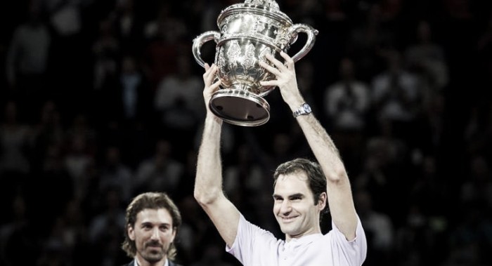 Federer remonta y suma su octavo título en Basilea