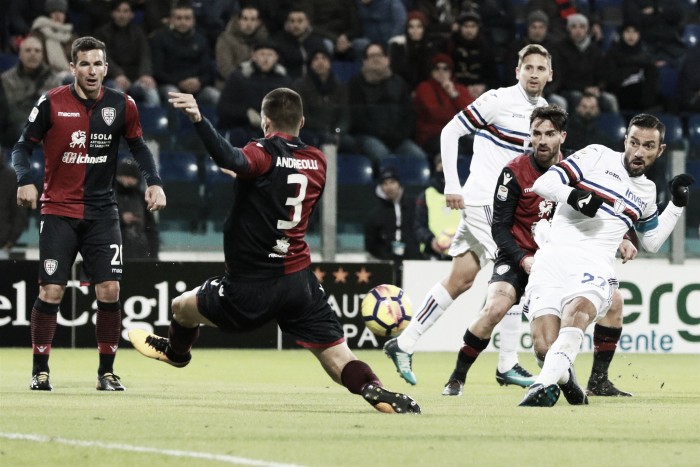 Sampdoria deja escapar los tres puntos