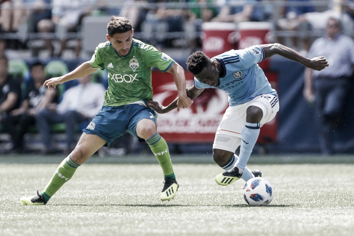Sounders end NYCFC win streak with 3-1 in Seattle Sounders end NYCFC win streak with 3-1 in Seattle