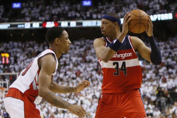 Score Washington Wizards - Toronto Raptors in 2015 NBA Playoff Game 2 (117-106) Score Washington Wizards - Toronto Raptors in 2015 NBA Playoff Game 2 (117-106)
