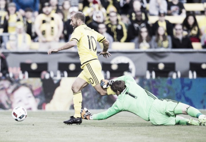 Crew SC defeat Houston Dynamo 1-0 for second win Crew SC defeat Houston Dynamo 1-0 for second win