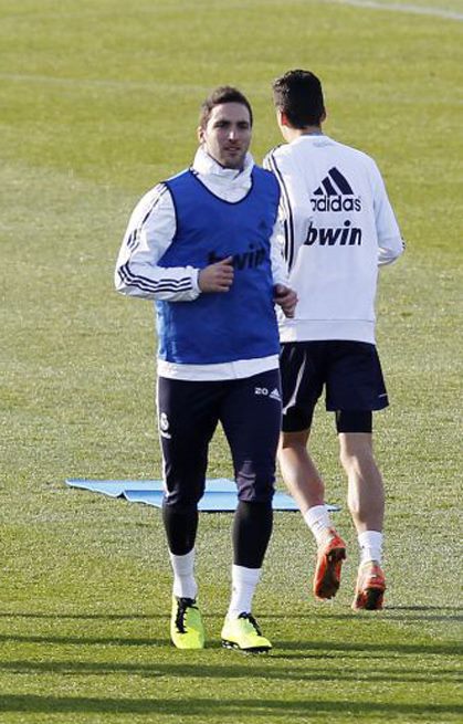 Liga BBVA española: Gonzalo Higuaín recuperado de su lesión Liga BBVA española: Gonzalo Higuaín recuperado de su lesión
