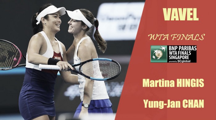 WTA Finals 2017. Martina Hingis y Yung-Jan Chan: a por el broche de oro