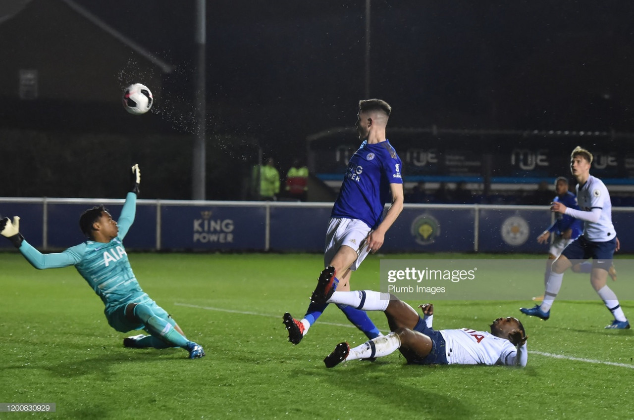 Leicester City U23 3-2 Tottenham Hotspur U23: Hirst double puts Foxes top of table