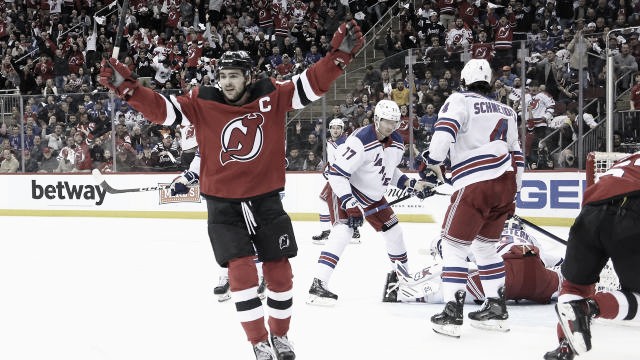 New Jersey Devils golearon en el Game 7 y eliminaron a los New York Rangers 