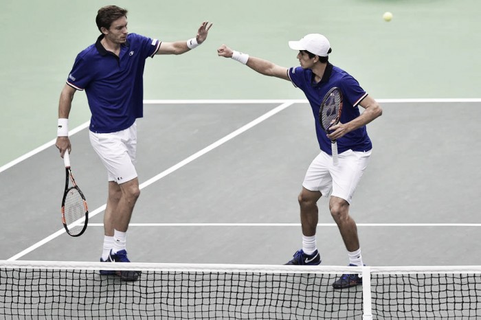 Davis Cup, Francia e Gran Bretagna in vantaggio con il doppio. USA avanti sulla Croazia